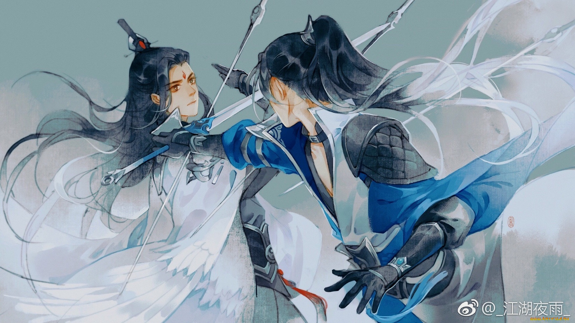 , jianghu ye yu , artbook, 